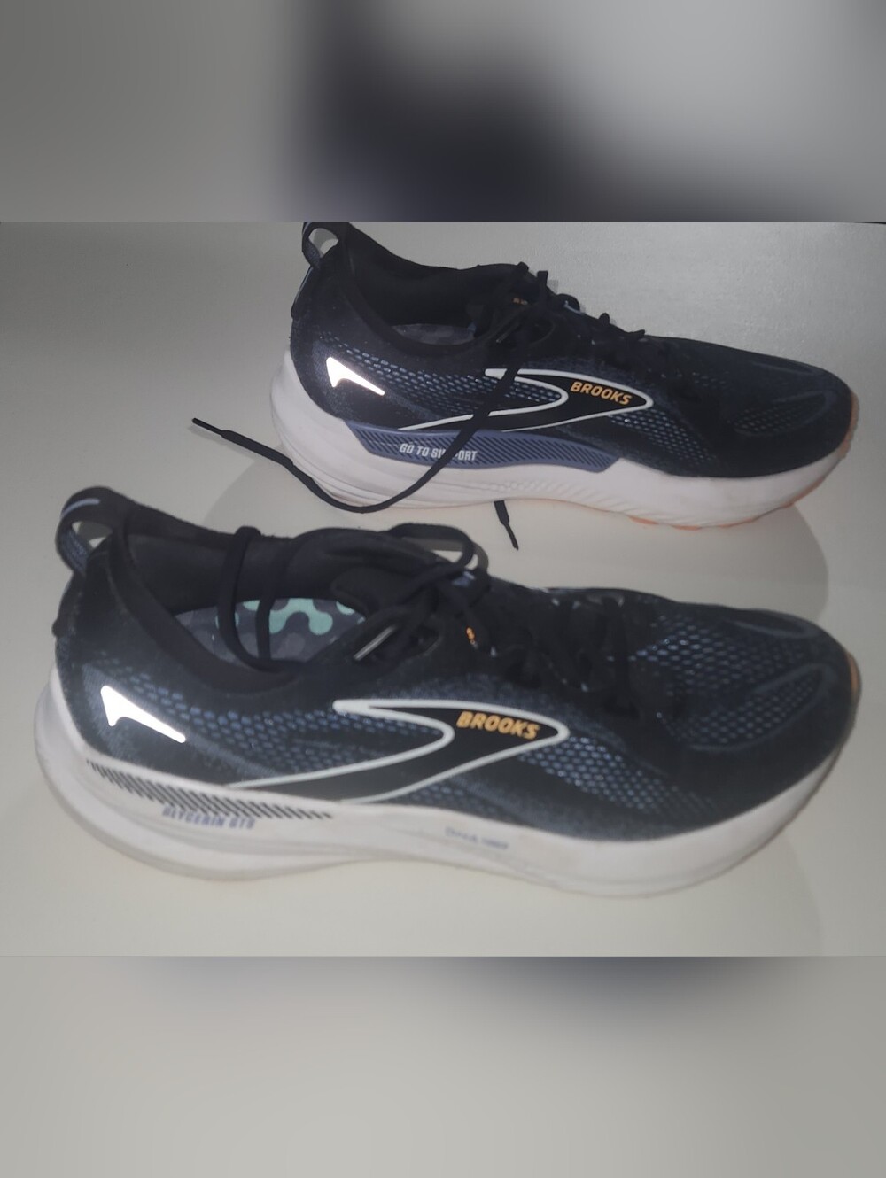 Brooks Men's Glycerin GTS 22 Running Shoes Size 14 - Picture 4 of 7